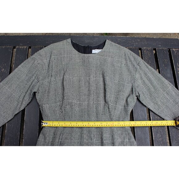 MM LaFleur - Rosa Dress - Katharine Hepburn Houndstooth, sz 8 - Picture 9 of 15